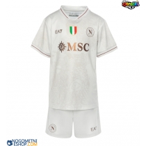 Otroški Nogometni dresi SSC Napoli Gostujoči 2025-26 Kratek Rokav (+ Kratke hlače)